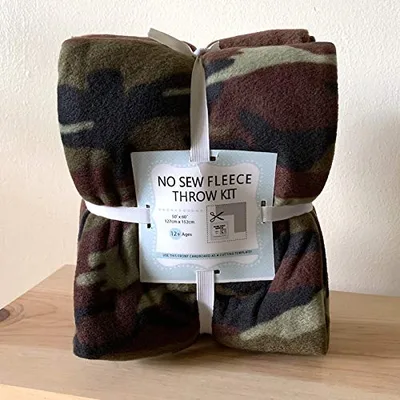 Classic Camouflage Pattern Blanket for Outdoor Lovers