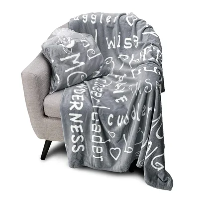 Mom Word Blanket: A Pattern of Kindness and Cuddles for Her