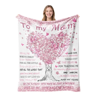 Mom Butterfly Tree Blanket: A Heartfelt Gift for Your Mother