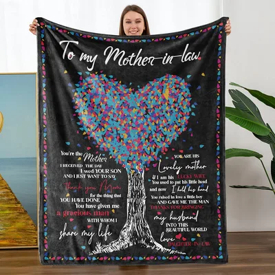 Mother in Law Poem Blanket: A Heartfelt Tribute to Your Special In-Law