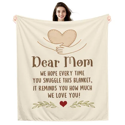 Dear Mom We Hope Blanket: A Heartfelt Reminder of Love