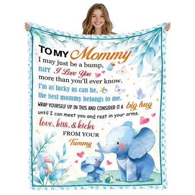 To My Mommy Love Blanket: A Sweet Message for Expectant Mothers