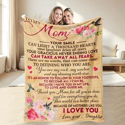 To My Mom Heartfelt Blanket: A Poetic Tribute to Maternal Love