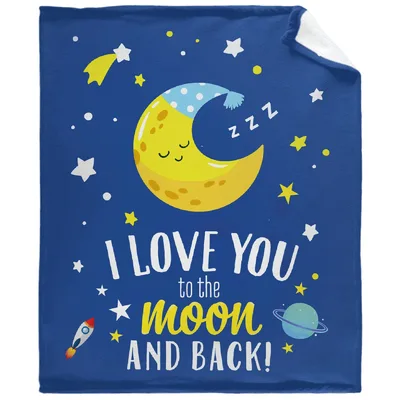 Love Blanket: I Love You To The Moon And Back Design