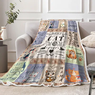 Best Cat Mom Ever Blanket No. 2 – Best Cat Mom Ever Blanket No.
