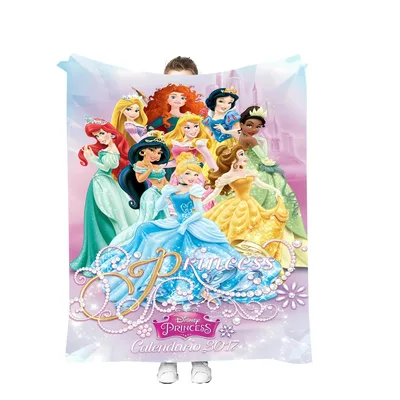 Princess Group Fairytale Collage Blanket