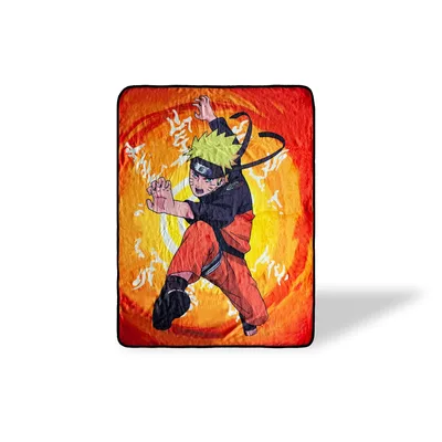 Ninja Anime Hero Action Blanket: Fleece Throw