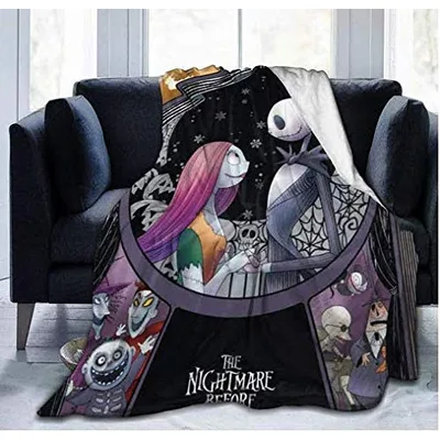 Jack and Sally Under Blanket: A Spooky Movie Night Essential