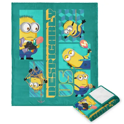 Cartoon Yellow Characters Bonanza Blanket