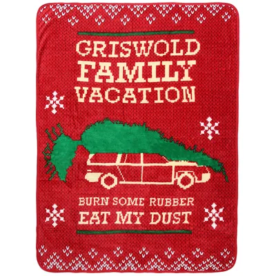 Family Vacation Christmas Tree Blanket: Griswold Family Ride Design