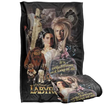 Fantasy Movie Poster Characters Blanket Labyrinth Art