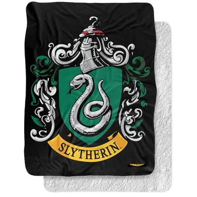 Serpent Crest Shield Emblem Blanket: House Design for Fans