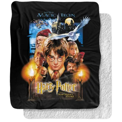 Movie Poster Blanket: Let the Magic Begin Design