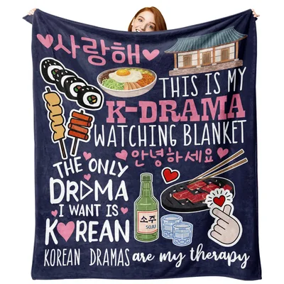 This Is My K-Drama Blanket for Your Next Binge Session