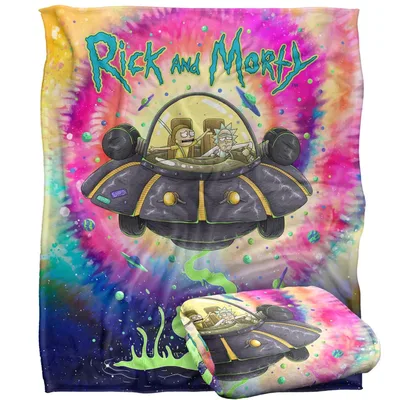 Cosmic Saucer Spaceship Design Blanket No. 2