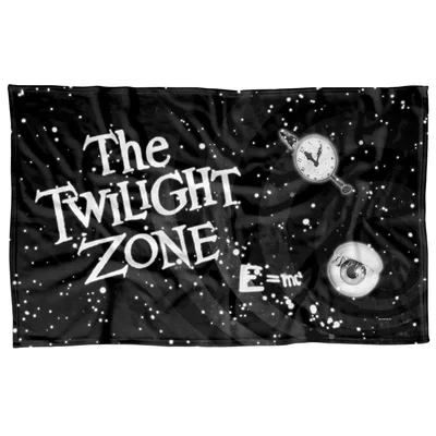 Throw Blanket Dimension: The Twilight Zone Space Clocks Design