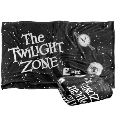 Another Dimension Clock Stars Blanket: The Twilight Zone Design