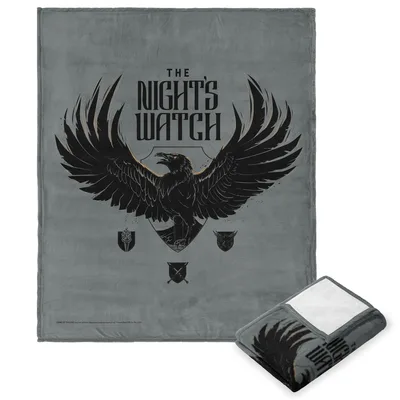 The Night's Watch Raven Blanket: A Dark Crest for Fantasy Fans