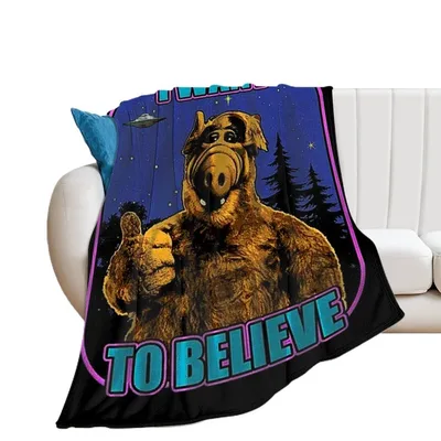 I Want to Believe Blanket: ALF Thumbs Up Design