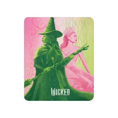 Green Witch and Pink Blanket: Wicked Elphaba and Glinda Art Design
