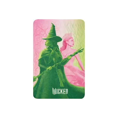 Two Witches Green Blanket: Elphaba and Glinda Movie Art
