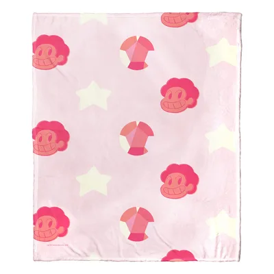 Chibi Pink Character Pattern Blanket: Steven Universe Design