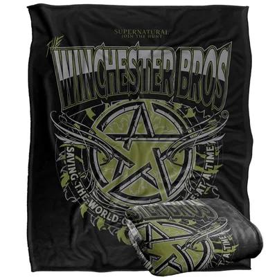 Hunter Brothers Pentagram Emblem Blanket