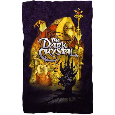Crystal Fantasy Movie Poster Blanket: The Dark Crystal Artwork
