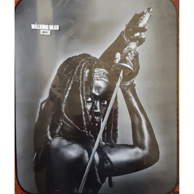 Warrior Woman with Sword Blanket No. 2: Michonne Art Design