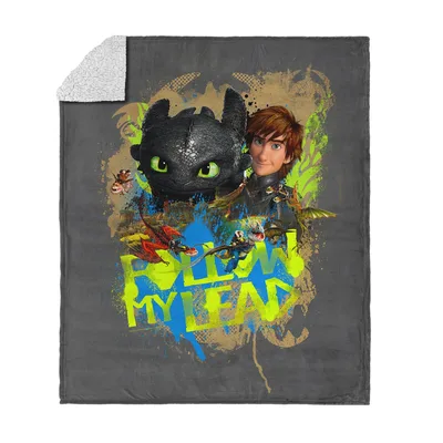 Follow My Lead Dragon Friends Blanket for Adventure Lovers