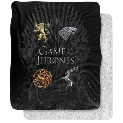 Medieval House Sigils Crest Blanket featuring logo