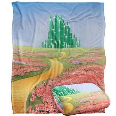 Yellow Brick Road Through Blanket: Emerald City Journey Design