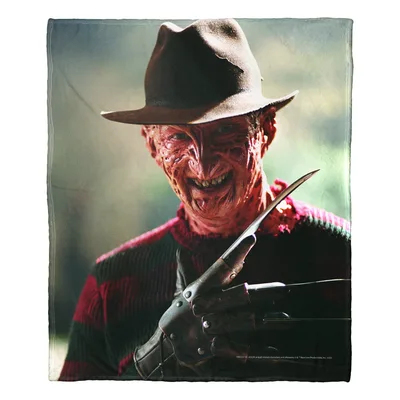 Horror Villain with Glove Blanket featuring a scarred face