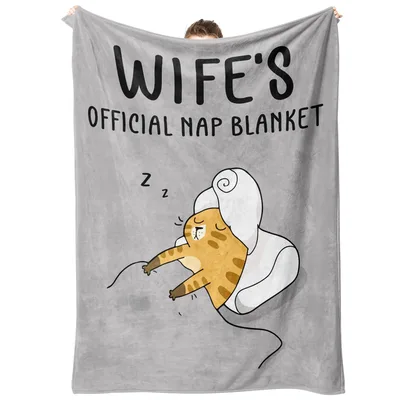 Cat Nap Blanket: Wife's Official Nap Blanket Design