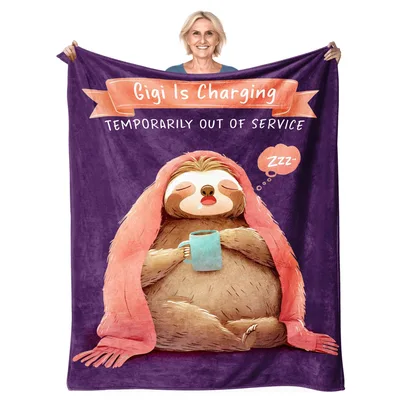 Gigi Is Charging Sloth Blanket for Grandma Who Needs a Break
