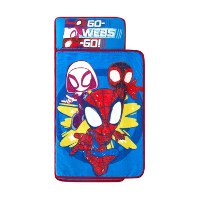 Cartoon Spider Heroes Pair Blanket: Go-Webs-Go! Design