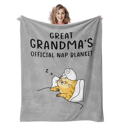 Great Grandma's Official Nap Blanket for Cozy Sleepers
