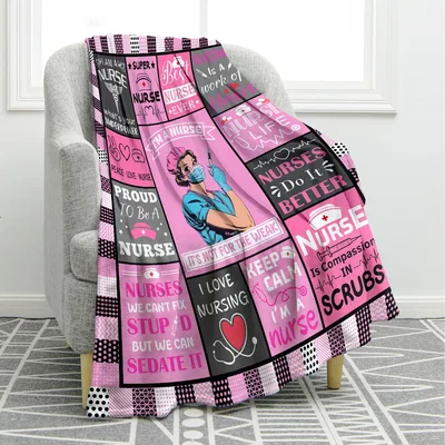 Nurses Do It Better Blanket