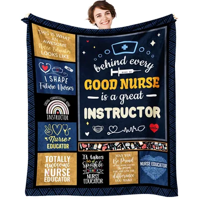 Nurse Educator Appreciation Blanket: A Tribute to Great Instructors