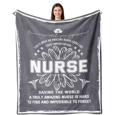 Amazing Nurse Limited Edition Blanket Celebrating 2026 Nursing Heroes