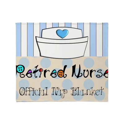 Retired Nurse Official Nap Blanket: A Tribute to Rest and Care