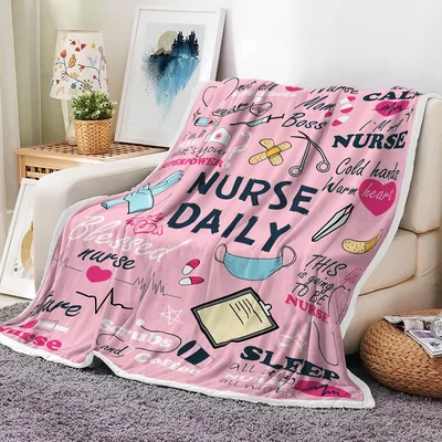 Nurse Daily Pink Blanket: A Tribute to Healthcare Heroes
