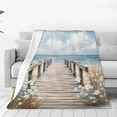 Wooden Boardwalk to Beach Blanket Coastal Path Design