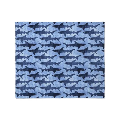 Sharks in the Blue Blanket: A Pattern of Swimming Predators