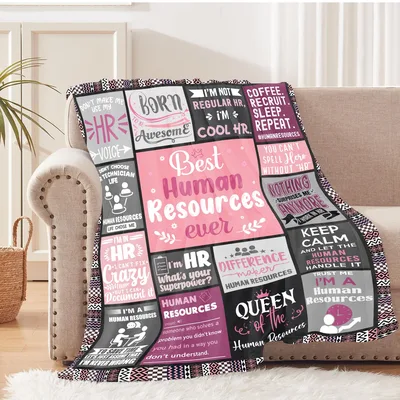 HR Professional Humor Blanket: Best Human Resources Ever Design