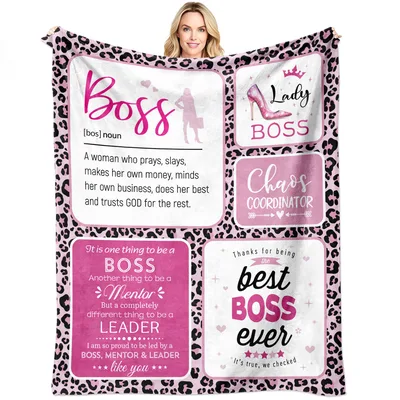 Boss Lady Appreciation Women Blanket