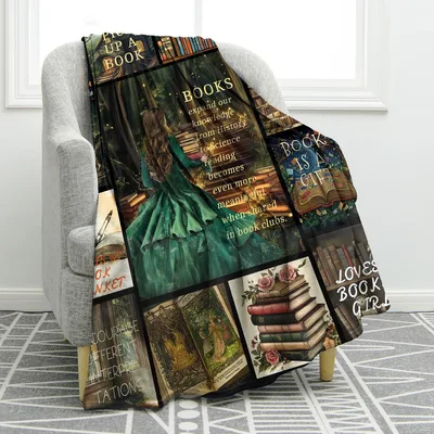 Enchanted Forest Reading Blanket