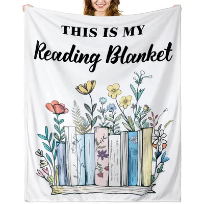 Book Lover Blanket: This Is My Reading Blanket Design