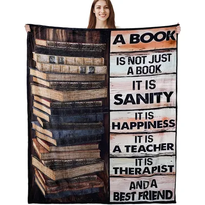 A Book Blanket: Sanity, Happiness, and a Best Friend on Your Couch