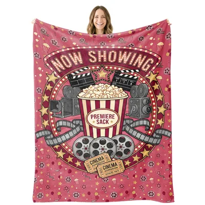 Now Showing Movie Night Blanket: Premiere Sack Cinema Design